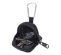 Portachiavi, portamonete - Portachiavi, portafoglio | portatile per monete, custodia in tessuto Oxford per campeggio, escursioni, viaggi, Nero , vedi descrizione, Vedi descrizione
