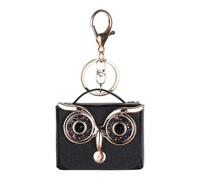 Portachiavi portamonete, portachiavi portamonete - Portachiavi decorativo per borse piccole - Decorazione con pendente dal design simpatico gufo per gite di viaggio, spostamenti quotidiani e viaggi d'