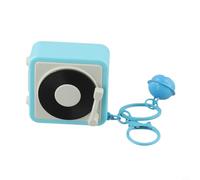 Portachiavi portatile con mini registratore di messaggi vocali, lettore musicale, registrabile messaggio d'amore e regalo personalizzato, compatibile con amici o familiari, compatto (D)