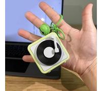 Portachiavi portatile per registratore vocale, portachiavi compatto, per musica e note d'amore, ornamento in plastica per chiavi dell'auto e borse (C)