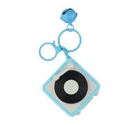 Portachiavi portatile per registratore vocale, portachiavi compatto, per musica e note d'amore, ornamento in plastica per chiavi dell'auto e borse (D)