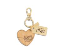 PORTACHIAVI PRIMACLASS geo classic portachiavi charm cuore Naturale ND BE 372585