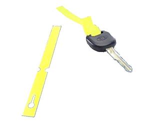 PORTACHIAVI PVC GIALLI 1000 PEZZI