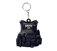Portachiavi Regalo Della Polizia - Ciondolo Portachiavi, Portachiavi Ciondolo Portatile Regalo Della Polizia, Accessori Portachiavi | Portachiavi Souvenir Della Polizia, Portachiavi Decorativi Per