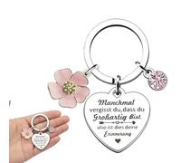 Portachiavi Regalo Migliore Amica - Idea Regalo Compleanno, Laurea, Amicizia - Cuore per Donna, Sorella, Teenager, Pensiero Speciale e Significativo per Ogni Occasione.