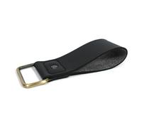 Portachiavi resistenti per misure a nastro, resistente all'abrasione, in pelle microfibra, clip per cintura di sicurezza, gancio per metro a nastro, clip per strumenti di cucitura rinforzata