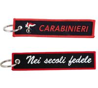 Portachiavi ricamato Carabinieri Nei Secoli Fedele