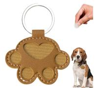 Portachiavi Ricordo Pelo Cane - Charm Portachiavi Adorabile Conservazione Pelo Cane per Borsa | Regalo per Ragazze Amiche Sorelle Colleghe Famiglia