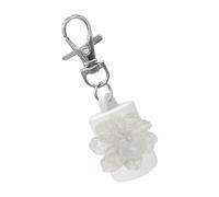 Portachiavi riutilizzabile in silicone porta lucidalabbra dispenser cosmetico con guarnizione anti-perdite Facile operazioni con una sola mano Contenitore impermeabile per lucidalabbra