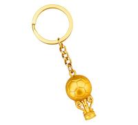 Portachiavi Sportivo Con Ciondolo Per Calciatore - Portachiavi Trofeo Coppa Del Mondo | Portachiavi Da Calcio Con Pallone Da Calcio In Lega Di Zinco | Palla Sportiva E Anello, Ciondolo Per Giocatore D