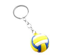 Portachiavi Sportivo - Portachiavi Con Pallone Sportivo In Lega Di Zinco | Portachiavi Sportivo In Metallo Creativo | Portachiavi Per Ragazzi | Portachiavi Pallavolo | Novità Portachiavi Da Uomo