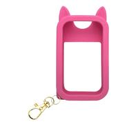 Portachiavi Spray Per Mani - Accessorio Borsa In Silicone Con Orecchie - Custodia Protettiva Con Portachiavi - per Donne Uomini Viaggio Outdoor Auto Spiaggia Parco Scuola Centro Commerciale Zaino