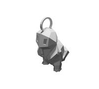Portachiavi Squirtle Low Poly Pokemon Ciondolo Stampato 3D Collezione