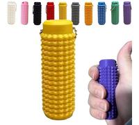 Portachiavi stimolante, portachiavi con stimoli for alleviare l'ansia e il dolore, portachiavi irregolari, antistress, mini giocattolo tascabile(Yellow)