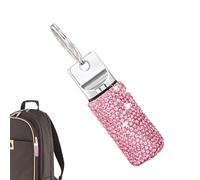 Portachiavi Tascabile Per Pillole - Portapillole Decorativo, Contenitore Sicuro Per Pillole | Barattolo Organizer Per Impermeabile Con Aspetto Strass, Portapillole Da Viaggio Impermeabile Per