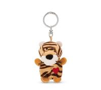 Portachiavi Tigre rossa con il cuore 5cm