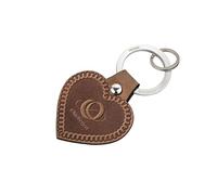 Portachiavi Troika Oktoberfest™ 2025 a forma di cuore di pan di zenzero con goffratura Oktoberfest 100% Made in Germany Portachiavi Oktoberfest 2025 con anello portachiavi brevettato