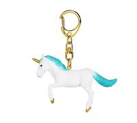 Portachiavi unicorno al galoppo verde