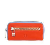 Portachiavi unisex colorato in vera pelle vitello firmato DUDU Arancio