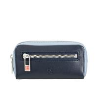 Portachiavi unisex colorato in vera pelle vitello firmato DUDU Navy