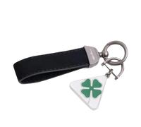 Portachiavi universale sportivo per auto, portachiavi a forma di disco freno, portachiavi a forma di quadrifoglio per tutte le per Alfa Romeo, Giulia, Stelvio,Tonale (Portachiavi a quadrifoglio)