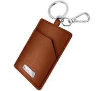 Portachiavi Uomo Morellato Prestige SU3061 Acciaio e Pelle Marrone Moschettone