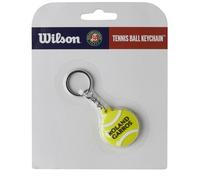 Portachiavi Wilson Roland Garros 2025 Silicone Tennis Ball Keychain