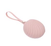 Portaciuccio in Silicone Rosa Clip, per Ciucci e Dentini | Design Aggancio a Cintura o Borsa, senza Cerniere Né Parti in Plastica, Uso Sicuro per Accessori Piccoli