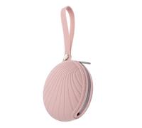 Portaciuccio in Silicone Rosa Clip per Ciucci e Giochi Dentali | Borsa Mamma o Cintura Pantaloni, Design senza Zip Né Parti Plastiche, Lavabile e Portatile