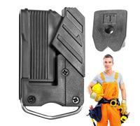 Portaclip per Metro a Nastro, Gancio Porta Attrezzi Per Cintura, Organizzatore Strumenti con Blocco Portatile per Carpenteria Escursionismo Casa