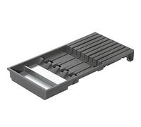 Portacoltelli Blum I Cassetto I 9 coltelli max. I Plastica/Acciaio inox I Possibilità di rimozione I Cucina