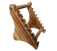 Portacoltelli, Espositore per Coltelli in Legno, Supporto per Coltello a 7 Strati, Può Contenere Fino a 7 Coltelli per il Tavolo da Lavoro del Ristorante della Casa