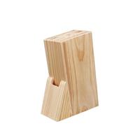 Portacoltelli in legno for riporre gli utensili da cucina, espositore for verdure, forniture for elfi