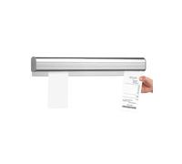 Portaconto da parete, raccogli ordini, porta biglietti for catering, linguetta autoadesiva in lega di alluminio, binario 1 pz.(Length 60cm)