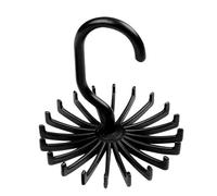 Portacravatte - Appendiabiti girevole per sciarpa, organizer per gancio per cintura, portaoggetti in armadio a 360 gradi, gancio a turbine multiuso | ideale per cravatte, cinture, Foular