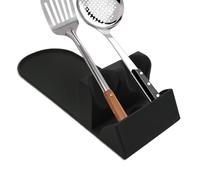 Portacucchiai | Organizzatore Utensili Da Cucina Per Piano Di Lavoro | Scaffale Doppio Per Posate Accessori Cucina Come Pinze Mestoli Spatole
