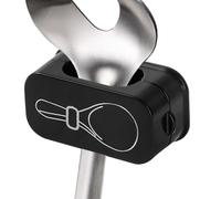 Portacucchiai Per Riso,Organizzatore Per Cucchiai Del Cuociriso - Supporto Magnetico per Utensili da Cucina Accessorio Pratico Contenitore per Ripiano Semplice Compatto per Casa