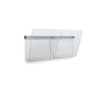 Portadepliant da Parete Kit Vision VS/2 Studio-T - 50x14x25 cm - VS/2 (Trasparen