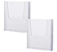 PORTADEPLIANT DA PARETE THE HELP WALL DIN A4 TRASPARENTE 2 PEZZI