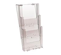 Portadepliant da Parete Triplo W230 Studio-T - A4 - 3W230 (Trasparente)