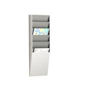 Portadepliant wall organizers - a 6 tasche A4 verticali - L23,6 x P8,3 x H71,2cm - Paperflow
