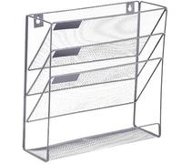 Portadocumenti A Parete - Organizzatore Di Posta A Parete, Scrivania Portariviste In Rete , Portadocumenti Multilivello Con 4 Tasche A4 Verticale, Organizer Per Carta Postale Per Documenti, C