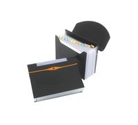 Portadocumenti a soffietto Optima - 13 tasche - 23 x 33 cm - PP- nero - Rexel