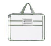 Portadocumenti - Borsa Portadocumenti Con Cerniera In Rete Con Maniglia, Borsa Portaoggetti Portatile Per Ufficio, Accessorio Leggero E Resistente Per Il Lavoro Scolastico | Per Gli Usi Di Viaggio