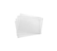 Portadocumenti compatto Marbig, confezione da 4, formato A4, trasparente, elegan