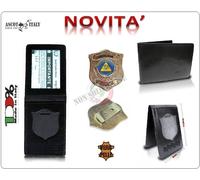 Portadocumenti + con Placca Operativa Protezione Civile Nazionale Ascot Italy No