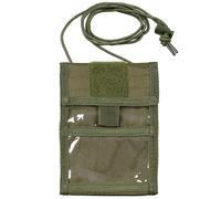 Portadocumenti da collo MFH Neck Pouch - Olive