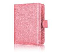 Portadocumenti da Viaggio Multifunzione per Passaporto, in Pelle PU Rosa | Tasca Organizzata per Carte e Identità, Pratico da Portare, Chiusura Magnetica, Stile Casual