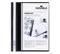 Portadocumenti Durable Duraplus Nero Trasparente A4 25 Pezzi