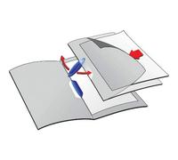 Portadocumenti Durable Swingclip Nero Trasparente A4 NEW